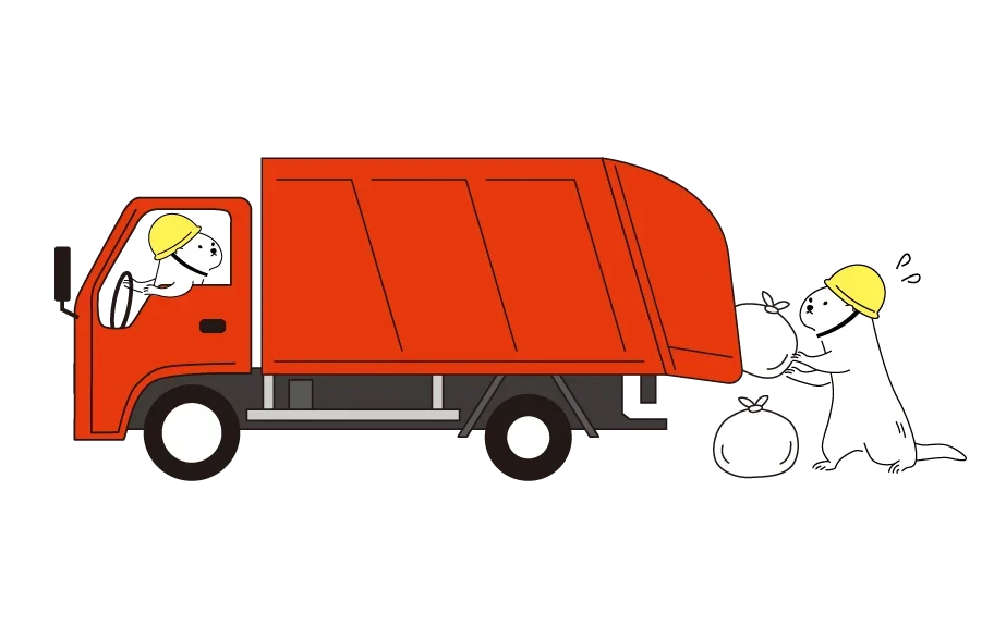 パッカー車写真