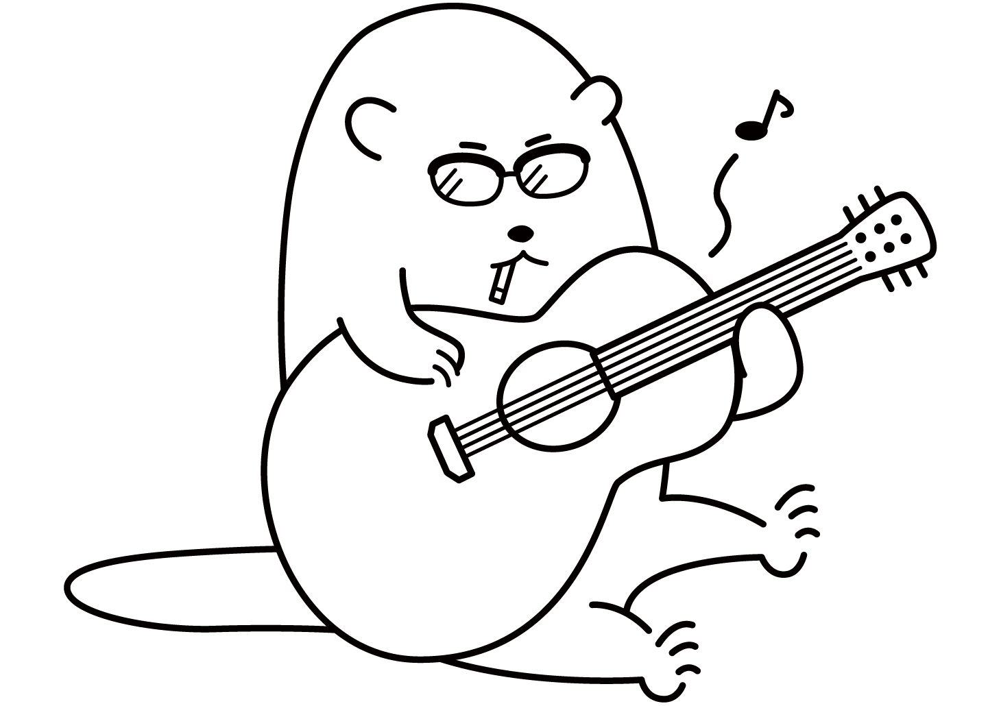 おざきさんイラスト